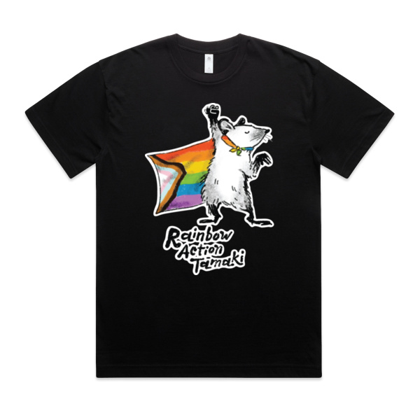 RAT Mascot - AS Colour Block Oversized Tee Thumbnail