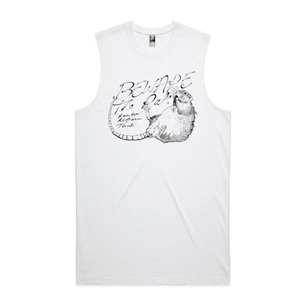 Beware The Rats - AS Colour Staple Tank Thumbnail